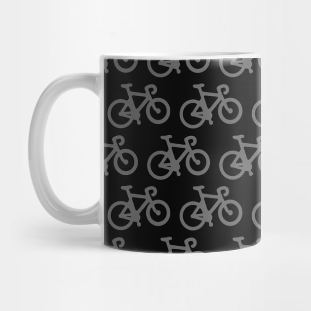 Black and Gray Bikes Pattern by XOOXOO